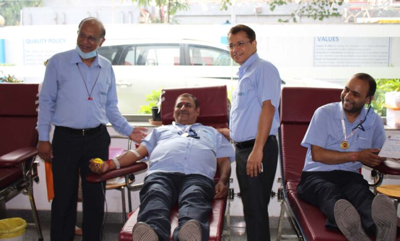 JBM Group organises its 3rd Blood Donation Camp for Thalassaemic Children