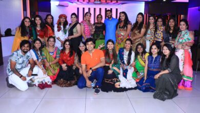 Queens Club Group organised Post Navratri at MR CAFE Piplod Surat