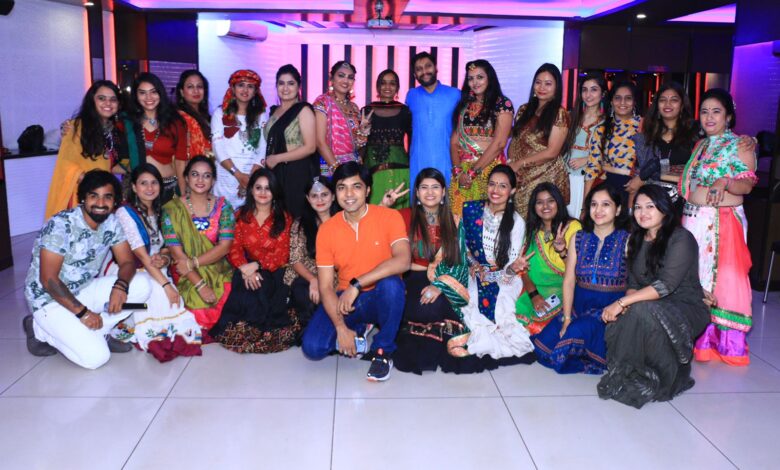 Queens Club Group organised Post Navratri at MR CAFE Piplod Surat