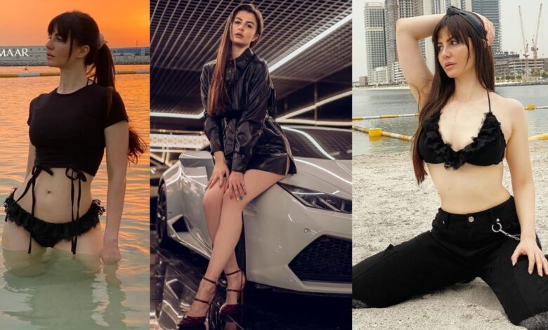 5 Black outfits of Actress Giorgia Andriani that will make you go flutter behind her hotness