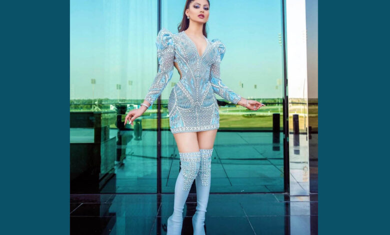 Urvashi Rautela's diamond-studded bodycon dress worth 60 lakhs is making the fans drool at her hotness