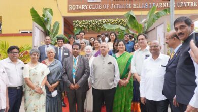 Shekhar Mehta President Rotary International inaugurated a Centre to develop employability and entrepreneurship skills for underprivileged youth and women