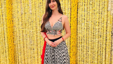 Actress Giorgia Andriani Sets The Gram Ablaze As She Drops Stunning Pictures From The Diwali Celebrations