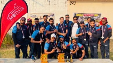 Modair and Spice Jet join hands to organise a cricket match for the differently-abled on World Disability Day