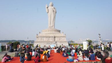 The first time in the history of Hyderabad a classical musical concert held at Buddha Statue
