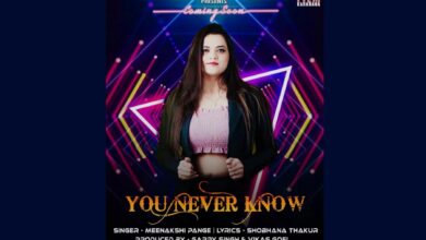 Meenakshi Pange's SONG "YOU NEVER KNOW "release On Valentine Week