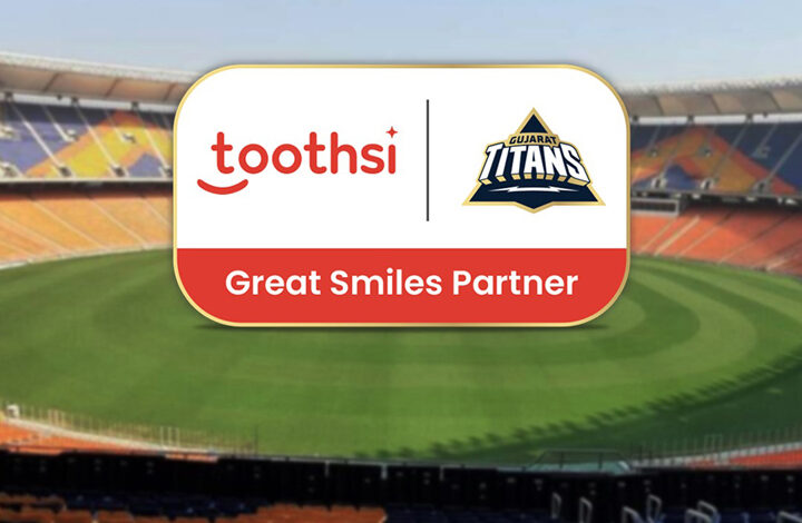 toothsi becomes the ‘Great Smile Partner’ for the Gujarat Titans in their debut IPL season