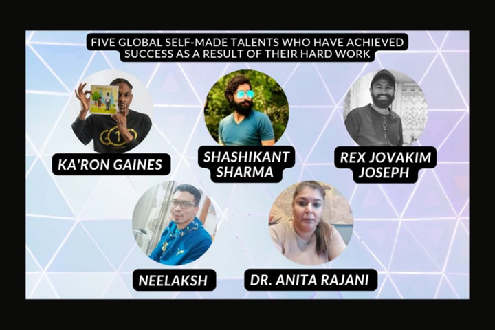 Five Global self-made Talents who have achieved success as a result of their hard work