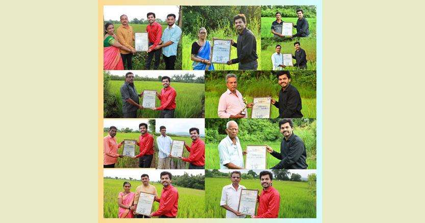 Big Brain & DiAS felicitated farmers (sons of the earth) on Lal Bahadur Shastri's birthday