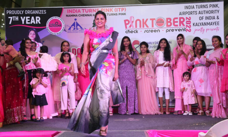 Doctors Ramp Walk – Mom with Kids for Breast Cancer Awareness 