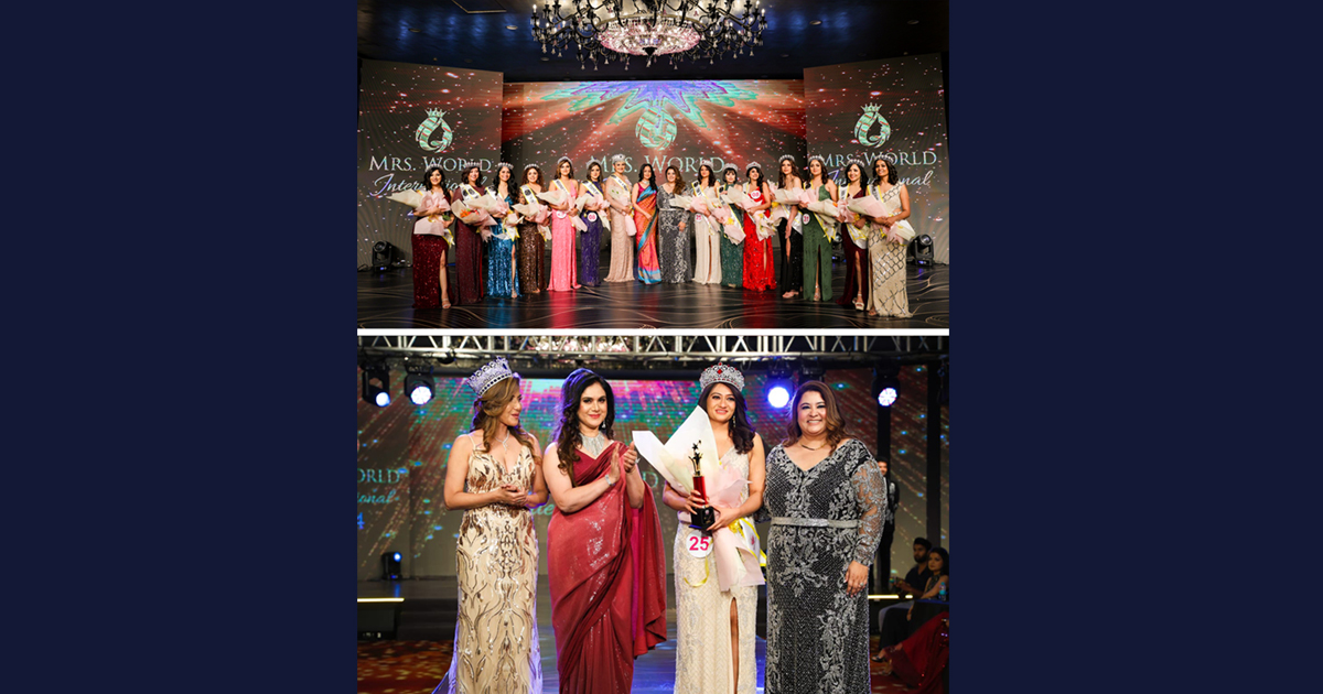 Mrs. World International 2024 Crowns Dazzling Queens in Scintillating ...